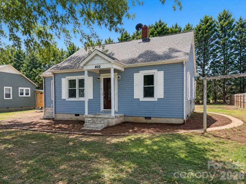 802 3rd Street, Conover, NC 28613.  MLS# CAR4417286, YatesRealty ID 47399. Front of House