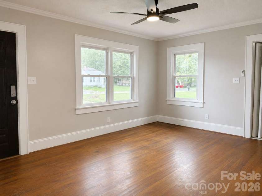 802 3rd Street, Conover, NC 28613.  MLS# CAR4417286, YatesRealty ID 47399. Living Room
