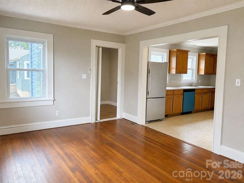 802 3rd Street, Conover, NC 28613.  MLS# CAR4417286, YatesRealty ID 47399. Living Room