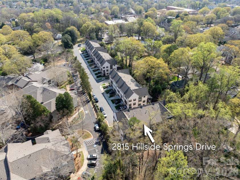 2815 Hillside Springs Drive, Charlotte, NC 28209.  MLS# CAR4358893, YatesRealty ID 4740. 
