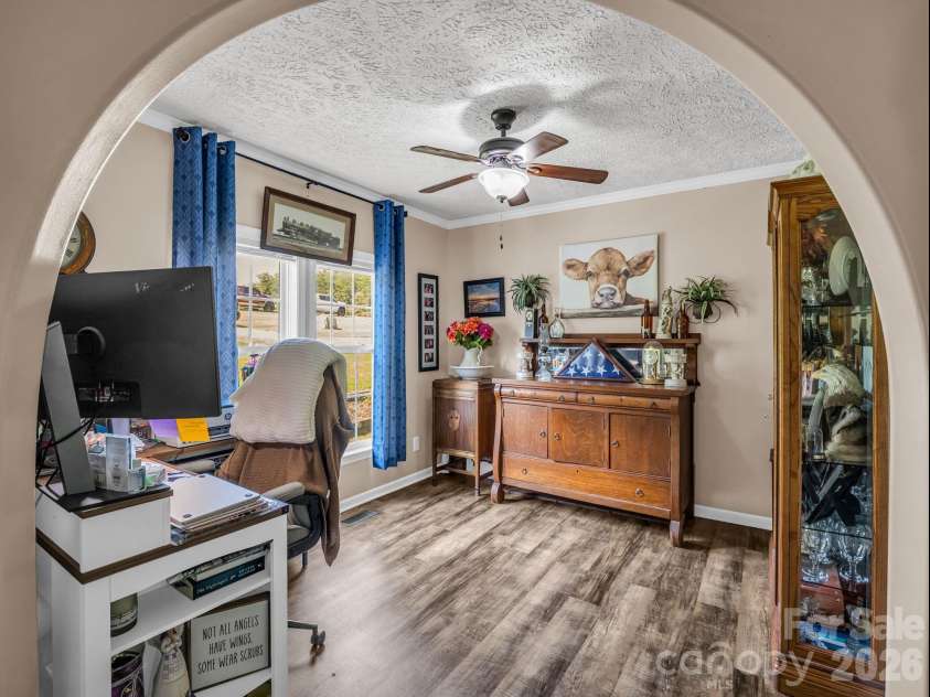 310 Brooks Road Extension, Bostic, NC 28018.  MLS# CAR4417492, YatesRealty ID 47403. Office/Dining/Flex Space