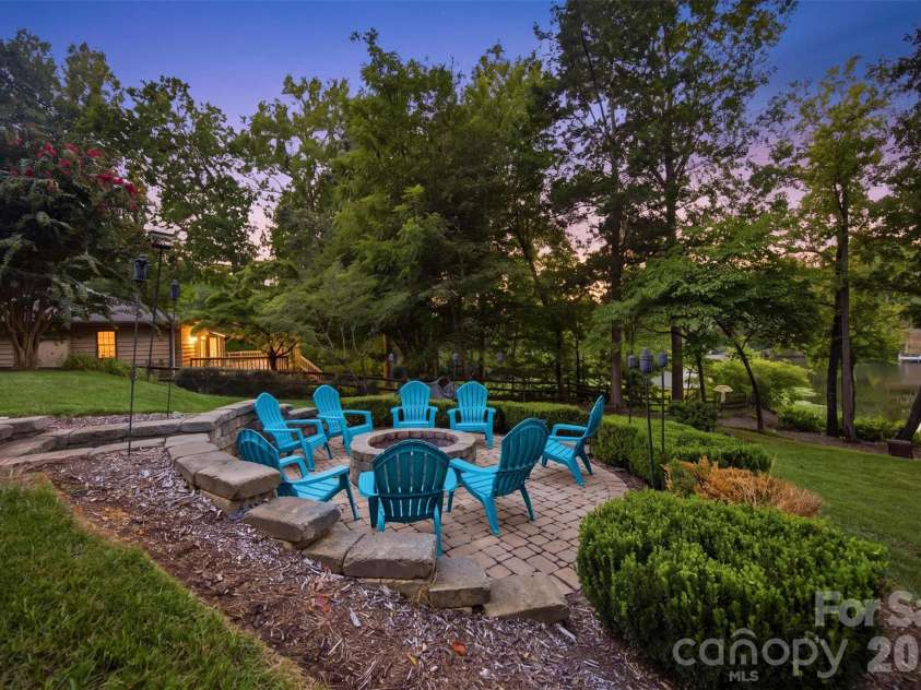 116 Canoe Court, Mount Gilead, NC 27306.  MLS# CAR4416877, YatesRealty ID 47426. Fire pit