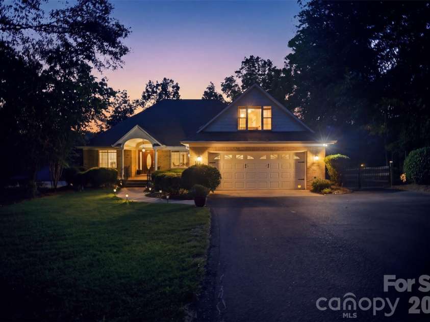 116 Canoe Court, Mount Gilead, NC 27306.  MLS# CAR4416877, YatesRealty ID 47426. Twilight view
