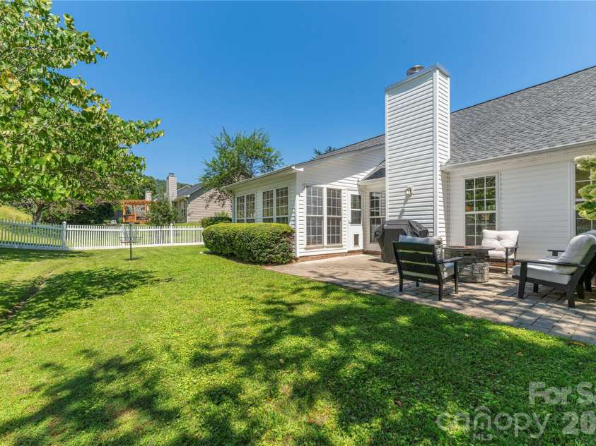 328 Planters Creek Road, Fletcher, NC 28732.  MLS# CAR4415867, YatesRealty ID 47429. Mature Landscaping-With Peach Tree!