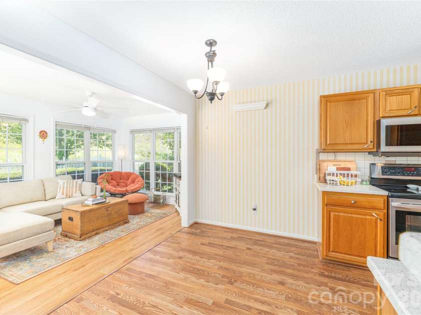 328 Planters Creek Road, Fletcher, NC 28732.  MLS# CAR4415867, YatesRealty ID 47429. Sunroom/Kitchen