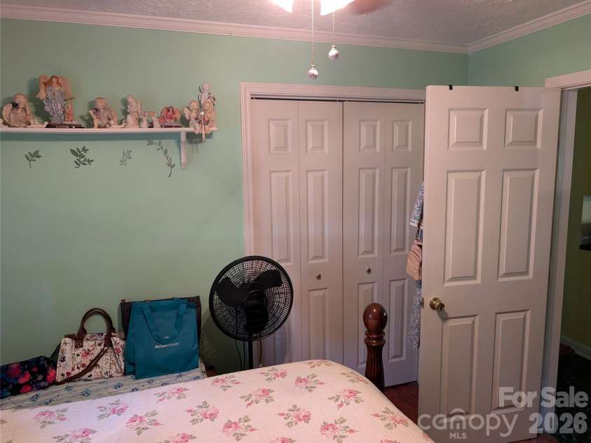 406 Kimmons Street, Landis, NC 28088.  MLS# CAR4416117, YatesRealty ID 47447. Bedroom and Closet
