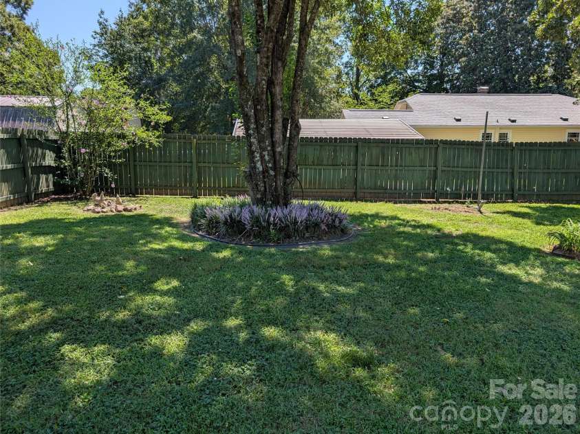 406 Kimmons Street, Landis, NC 28088.  MLS# CAR4416117, YatesRealty ID 47447. Rear Yard