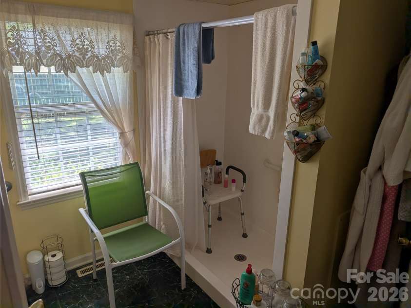 406 Kimmons Street, Landis, NC 28088.  MLS# CAR4416117, YatesRealty ID 47447. Shower in Bathroom