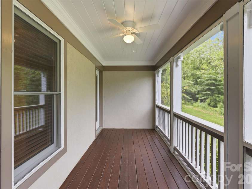18 Creekside Way, Asheville, NC 28804.  MLS# CAR4411851, YatesRealty ID 47449. Elegant, private outdoors space