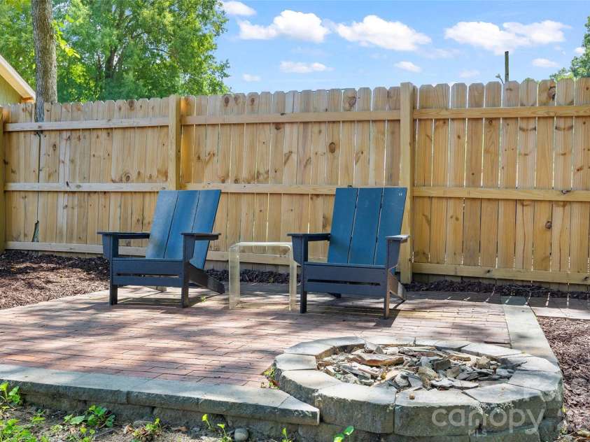 1905 Parson Street, Charlotte, NC 28205.  MLS# CAR4414878, YatesRealty ID 47455. Back Yard