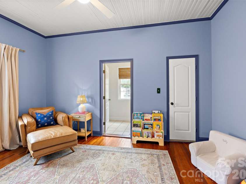 1905 Parson Street, Charlotte, NC 28205.  MLS# CAR4414878, YatesRealty ID 47455. Bedroom 2