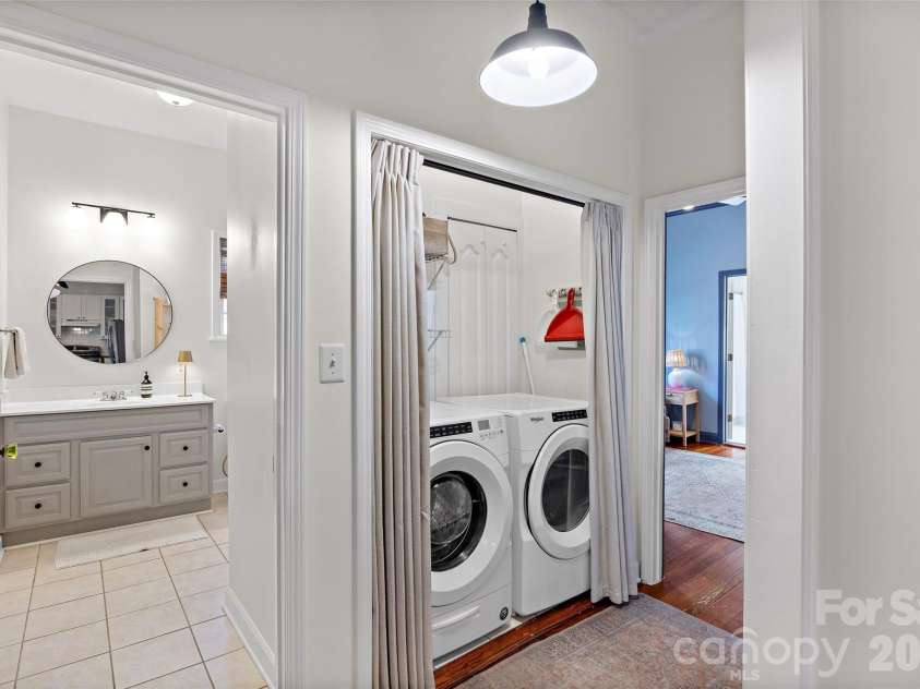 1905 Parson Street, Charlotte, NC 28205.  MLS# CAR4414878, YatesRealty ID 47455. Laundry Room
