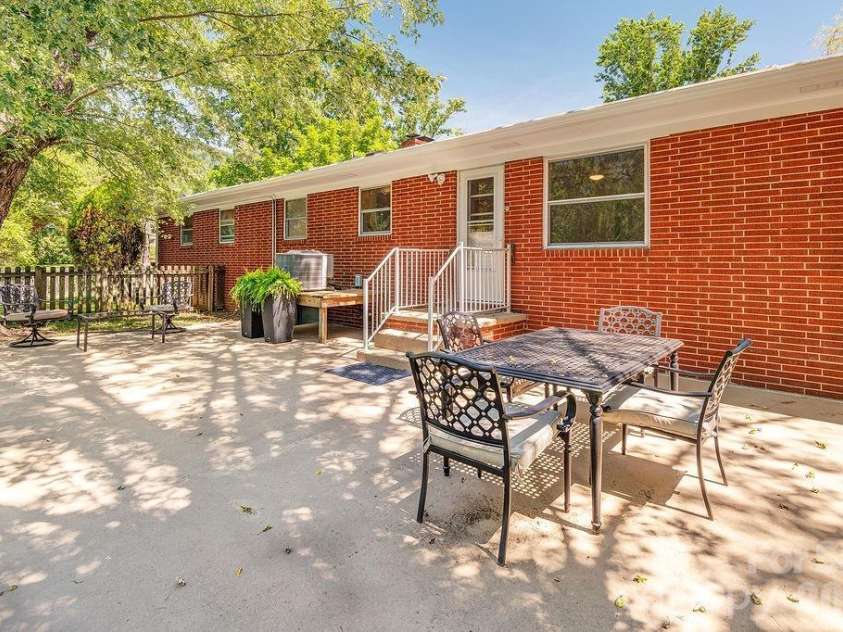 10 Meadowview Road, Asheville, NC 28804.  MLS# CAR4415246, YatesRealty ID 47456. Expansive Patio