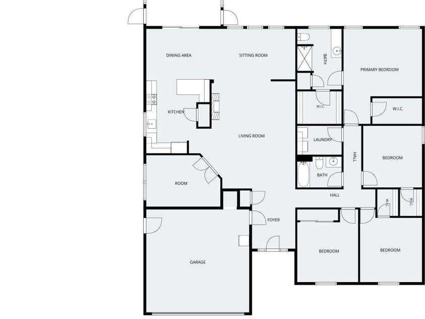 3609 Edgeview Drive, Indian Trail, NC 28079.  MLS# CAR4416873, YatesRealty ID 47475. 