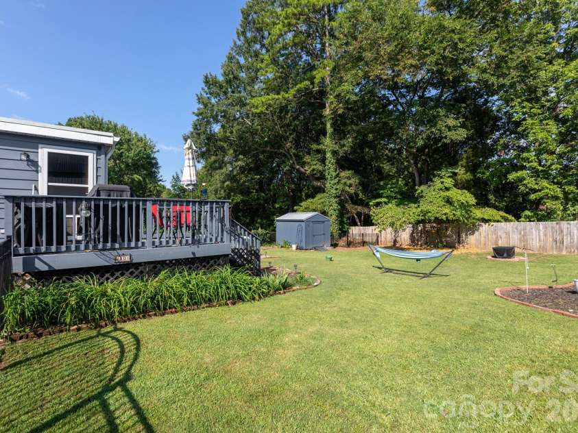 1030 Jackson Street, Salisbury, NC 28144.  MLS# CAR4418763, YatesRealty ID 47478. Backyard