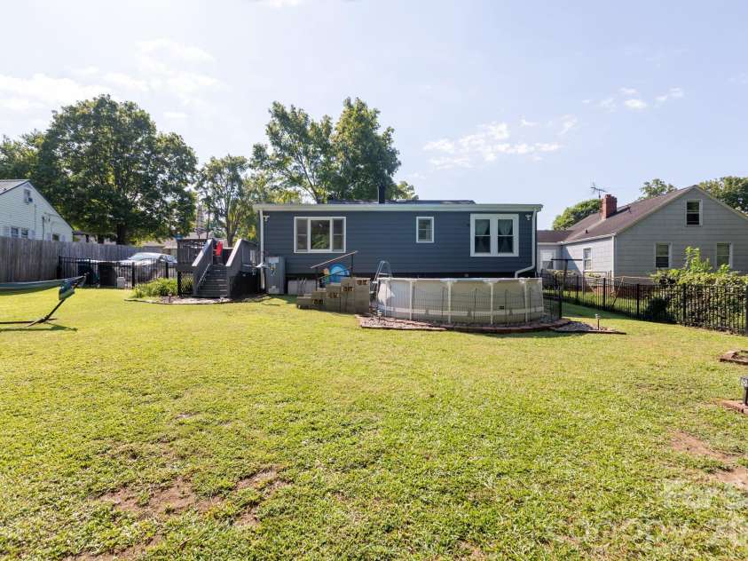 1030 Jackson Street, Salisbury, NC 28144.  MLS# CAR4418763, YatesRealty ID 47478. Backyard