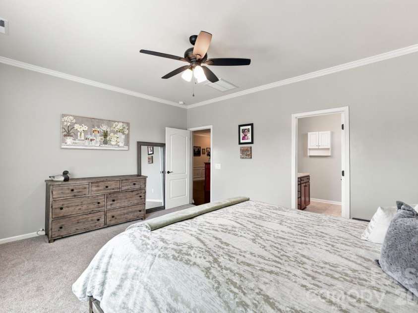3013 Palm Drive, Fort Mill, SC 29715.  MLS# CAR4418016, YatesRealty ID 47479. Primary Bedroom