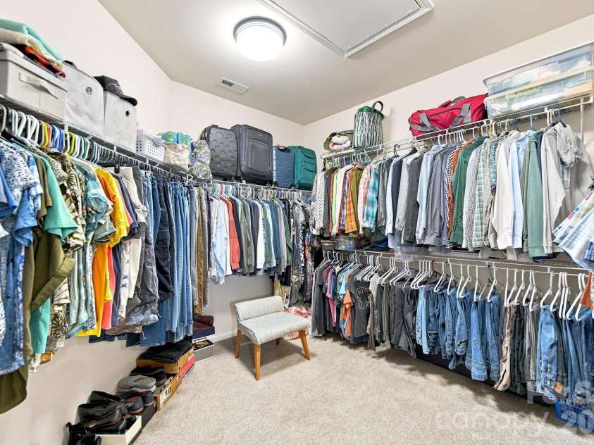 3013 Palm Drive, Fort Mill, SC 29715.  MLS# CAR4418016, YatesRealty ID 47479. Primary Walk-in Closet