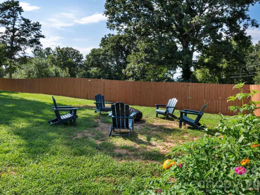 780 Jupiter Road, Weaverville, NC 28787.  MLS# CAR4417969, YatesRealty ID 47480. Fire Pit Gathering Area