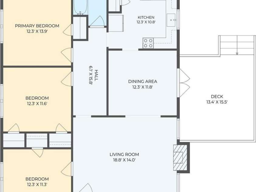 780 Jupiter Road, Weaverville, NC 28787.  MLS# CAR4417969, YatesRealty ID 47480. Floor Plan