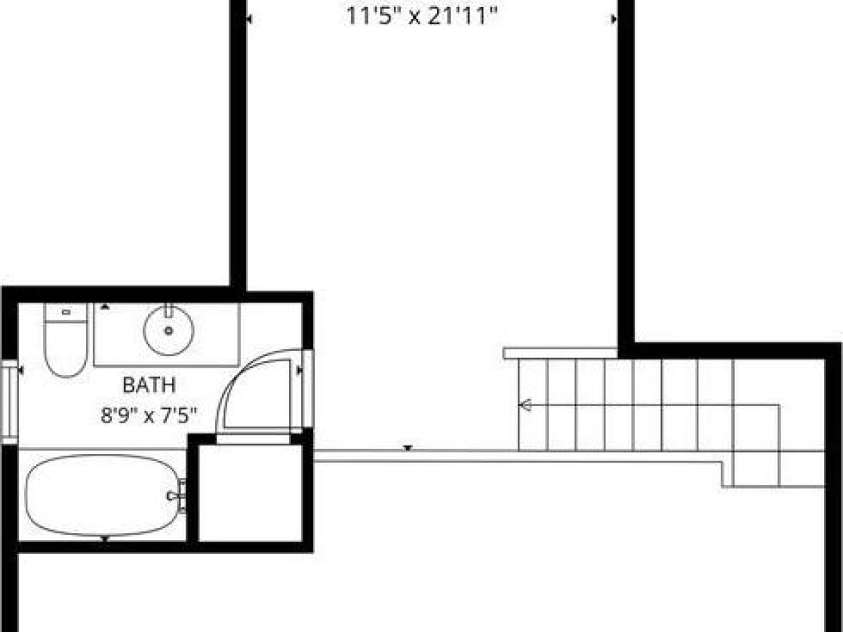 49 Pinnacle Road, Burnsville, NC 28714.  MLS# CAR4405536, YatesRealty ID 47486. Floor plan-upper level