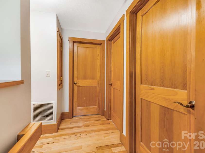 553 River Bend Drive, Mars Hill, NC 28754.  MLS# CAR4418089, YatesRealty ID 47487. Beautiful wood doors throughout the house.