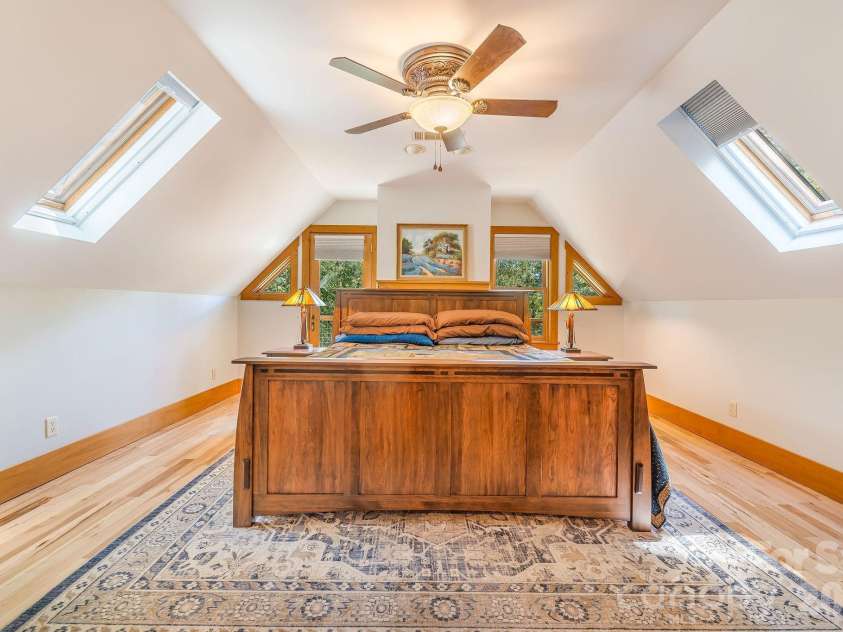 553 River Bend Drive, Mars Hill, NC 28754.  MLS# CAR4418089, YatesRealty ID 47487. Primary bedroom fits a king-size bed.
