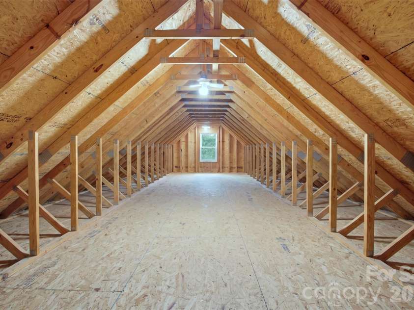 2453 Quarry Road, York, SC 29745.  MLS# CAR4417345, YatesRealty ID 47492. Unfinished space above garage