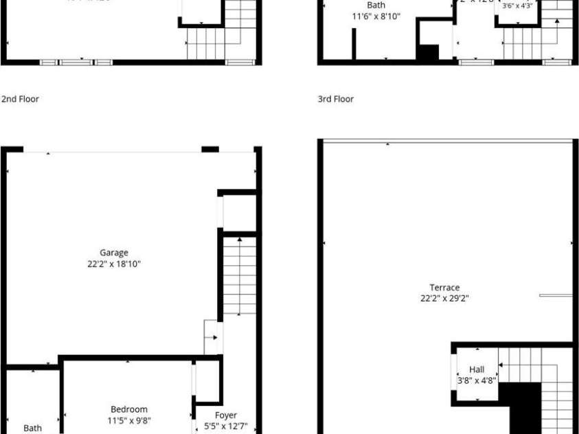 509 Strong Avenue, Charlotte, NC 28205.  MLS# CAR4418385, YatesRealty ID 47499. Floor Plan