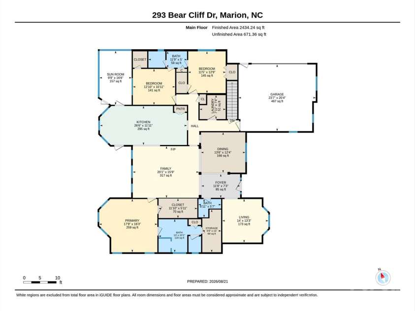 293 Bear Cliff Drive, Nebo, NC 28761.  MLS# CAR4419000, YatesRealty ID 47508. 