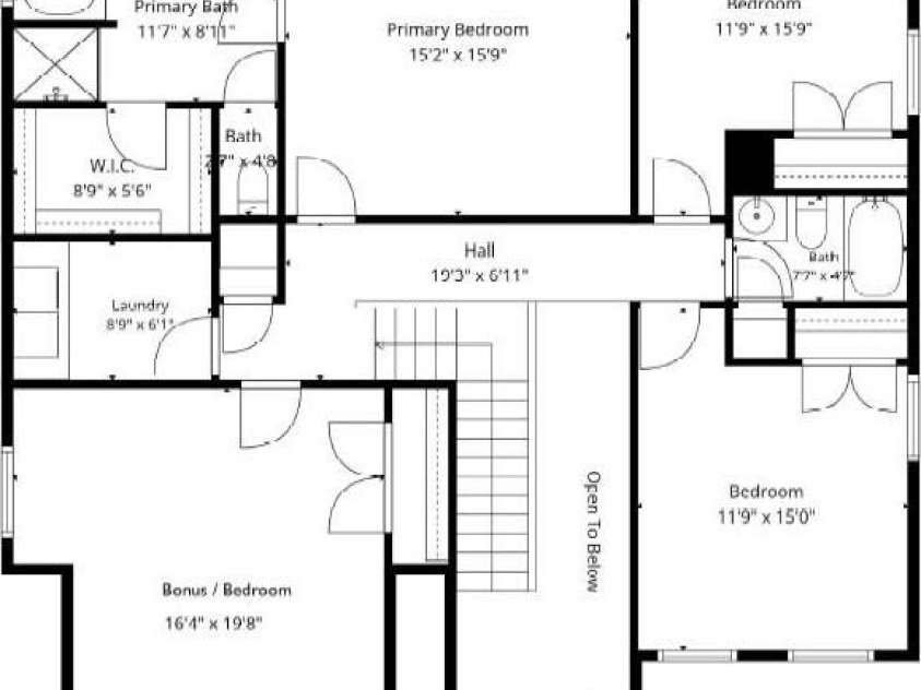 3304 Brackhill Street, Davidson, NC 28036.  MLS# CAR4417056, YatesRealty ID 47512. Upper Level