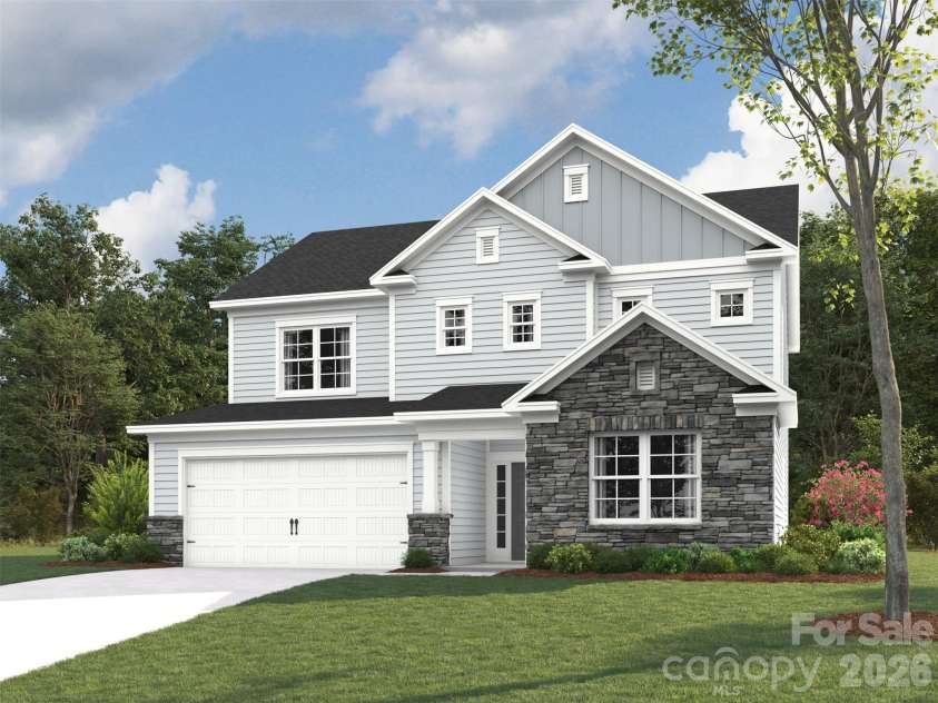 103 Cartington Way, Mooresville, NC 28115.  MLS# CAR4418659, YatesRealty ID 47517. Elevation rendering only