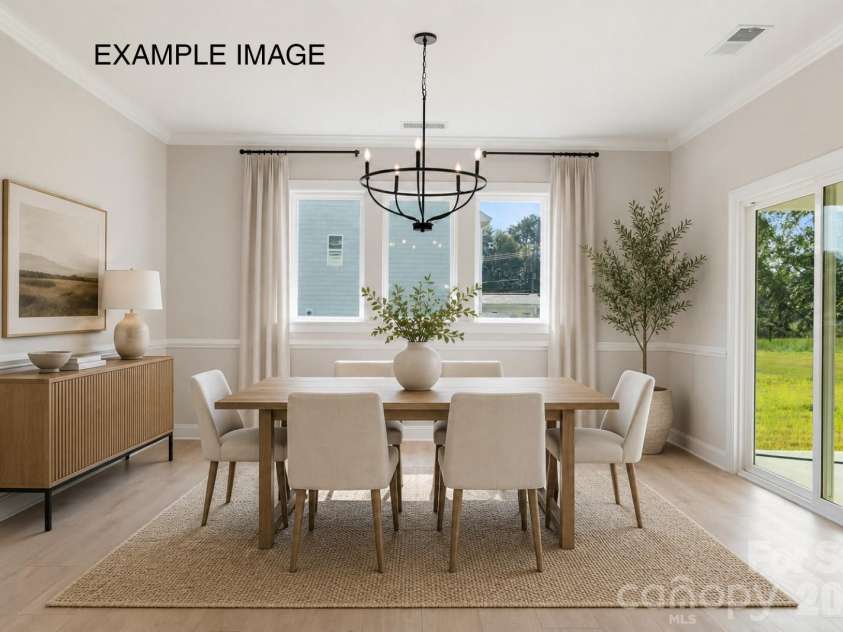 133 Howe Road, Mooresville, NC 28115.  MLS# CAR4418783, YatesRealty ID 47518. Example Photo - Dining *Virtually Staged*