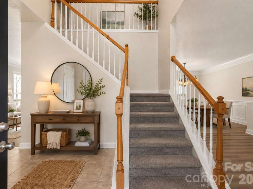 1916 Wilrose Place, Matthews, NC 28105.  MLS# CAR4417599, YatesRealty ID 47523. Virtually Staged.