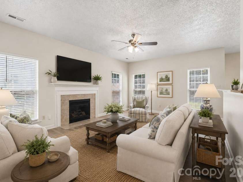 1916 Wilrose Place, Matthews, NC 28105.  MLS# CAR4417599, YatesRealty ID 47523. Virtually Staged.