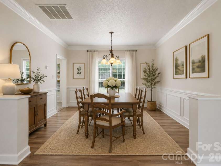 1916 Wilrose Place, Matthews, NC 28105.  MLS# CAR4417599, YatesRealty ID 47523. Virtually Staged.