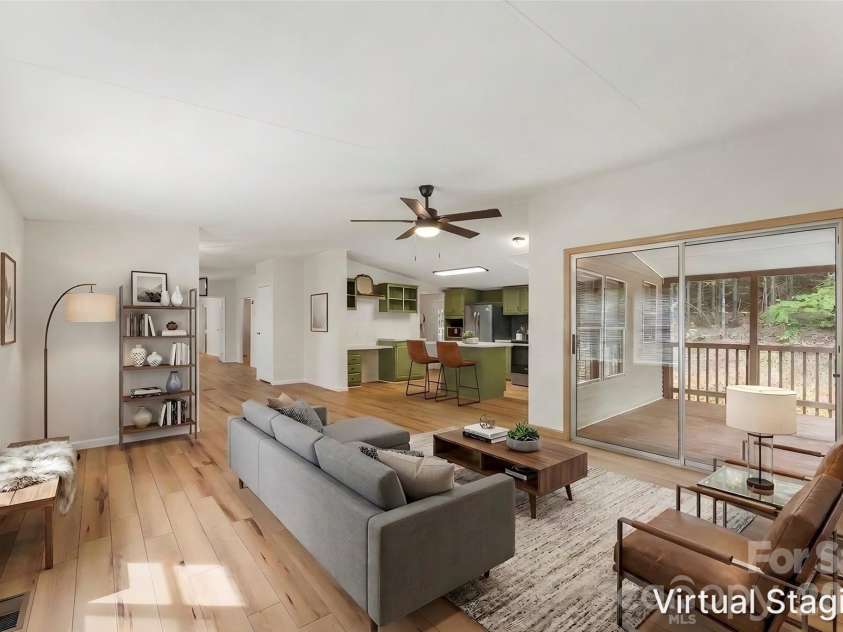 390 Stacy Hollow Drive, Marion, NC 28752.  MLS# CAR4419206, YatesRealty ID 47528. Virtually staged