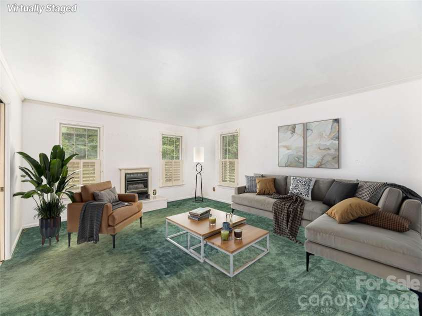200 Heathcote Road, Hendersonville, NC 28791.  MLS# CAR4419306, YatesRealty ID 47546. 