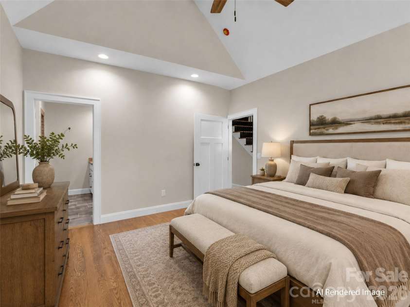 146 Bradford Park, Clyde, NC 28721.  MLS# CAR4419307, YatesRealty ID 47549. Primary Bedroom
