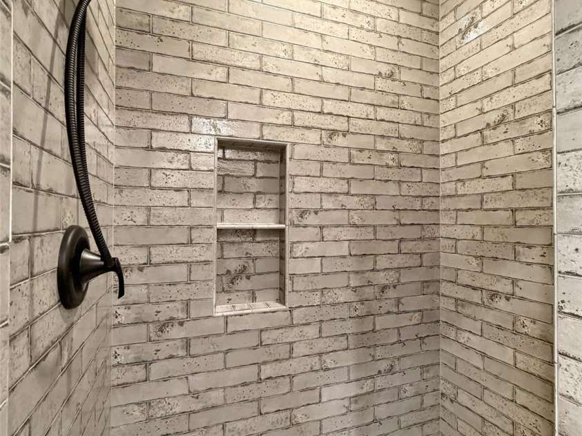 146 Bradford Park, Clyde, NC 28721.  MLS# CAR4419307, YatesRealty ID 47549. Primary Shower