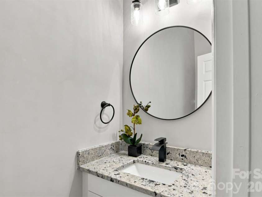 2254 lula Street, Winston Salem, NC 27101.  MLS# CAR4416956, YatesRealty ID 47580. 1st level Half Bathroom