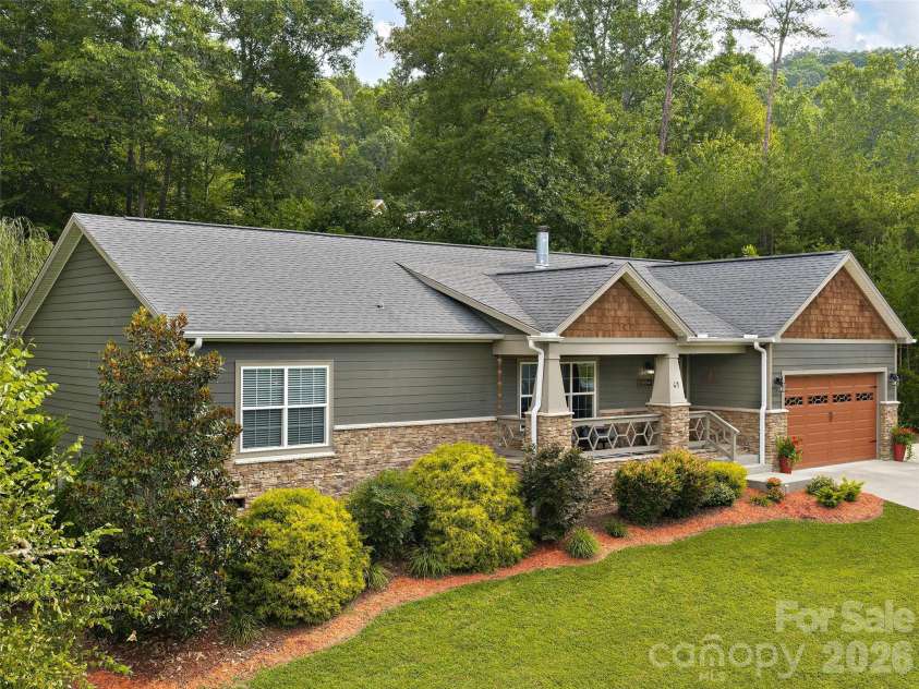 64 Luther Cove Road, Candler, NC 28715.  MLS# CAR4419365, YatesRealty ID 47581. 