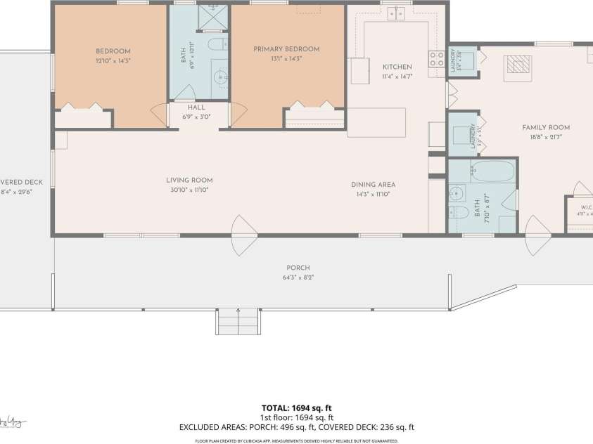 3421 & 3423 Rector Corner Road, Marshall, NC 28753.  MLS# CAR4419031, YatesRealty ID 47592. Cabin: Floor plan