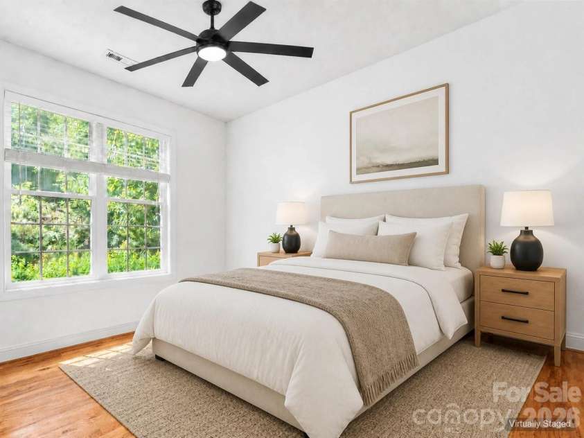 122 Twin Courts Drive, Weaverville, NC 28787.  MLS# CAR4419394, YatesRealty ID 47596. Bedroom 2