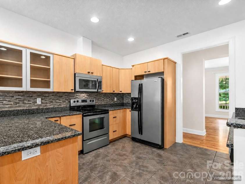 122 Twin Courts Drive, Weaverville, NC 28787.  MLS# CAR4419394, YatesRealty ID 47596. Kitchen