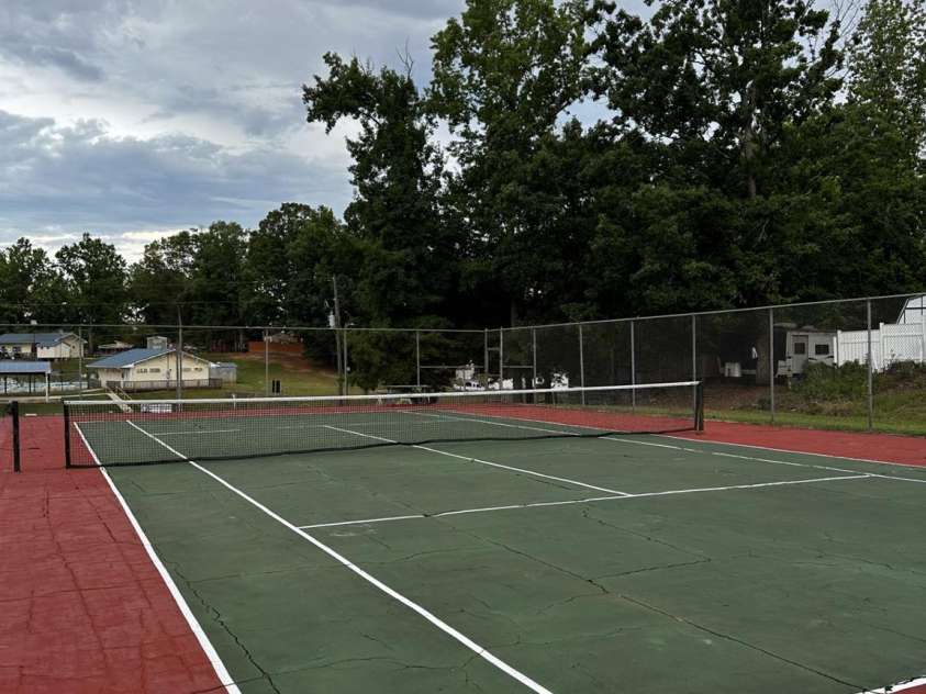 110 Fathom Trail, Mount Gilead, NC 27306.  MLS# CAR4325722, YatesRealty ID 476. Tennis Court