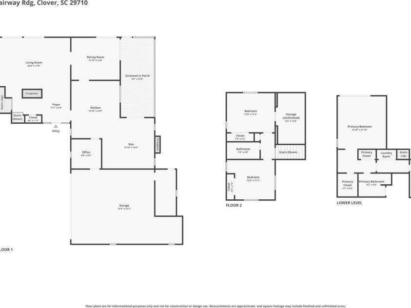 31 Fairway Ridge, Lake Wylie, SC 29710.  MLS# CAR4355694, YatesRealty ID 4760. Home plan