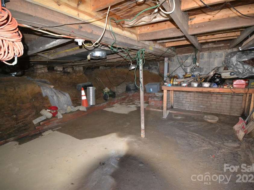 352 London Road, Asheville, NC 28803.  MLS# CAR4325253, YatesRealty ID 4762. Crawlspace