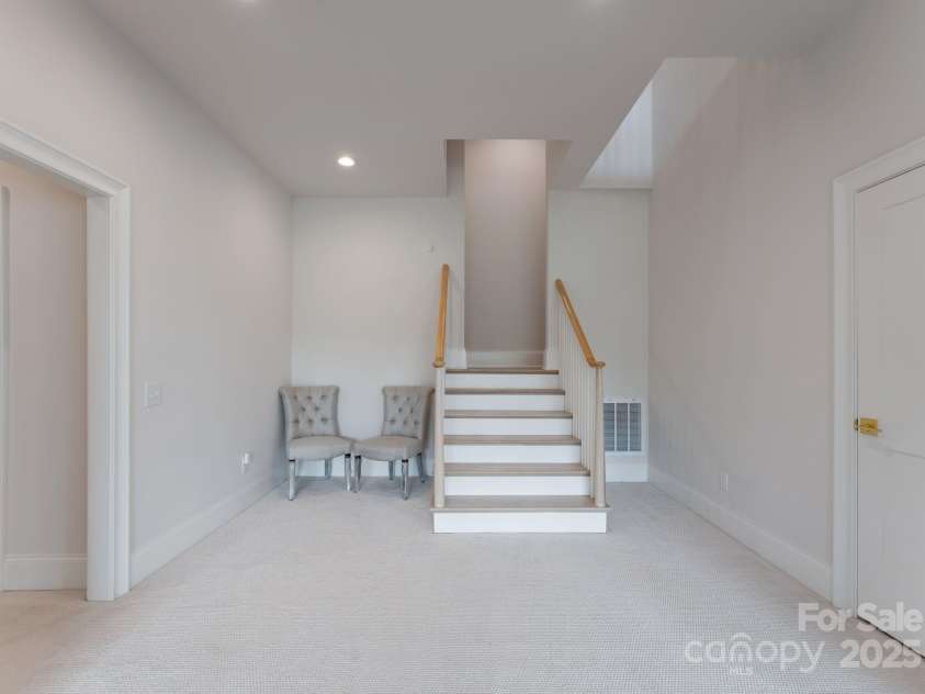 3011 Ella Katherine Way, Charlotte, NC 28210.  MLS# CAR4312353, YatesRealty ID 4763. Stairwell to basement.