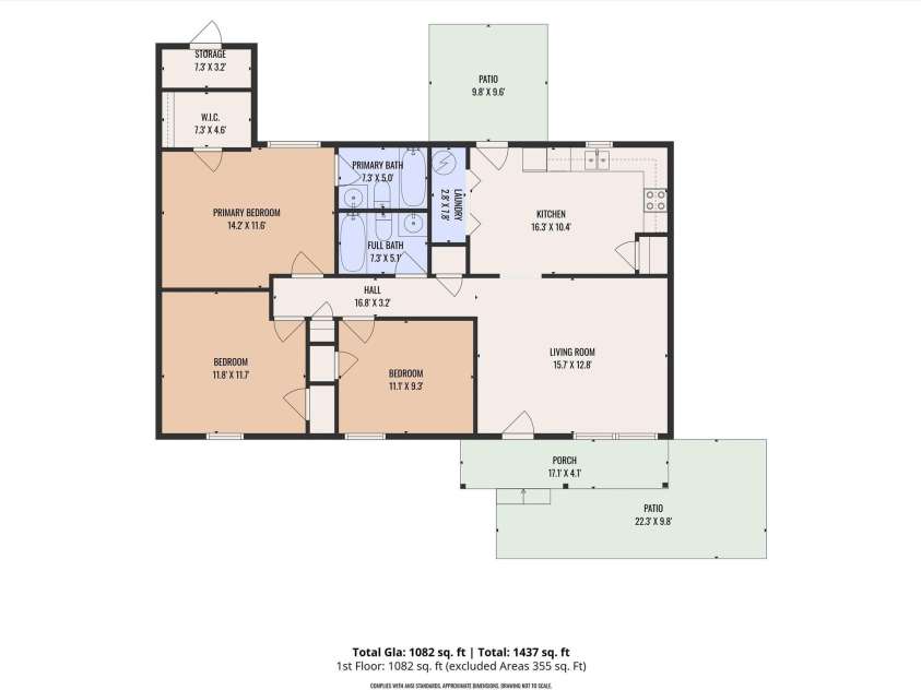 610 Pennwood Lane, Charlotte, NC 28215.  MLS# CAR4415990, YatesRealty ID 47638. 